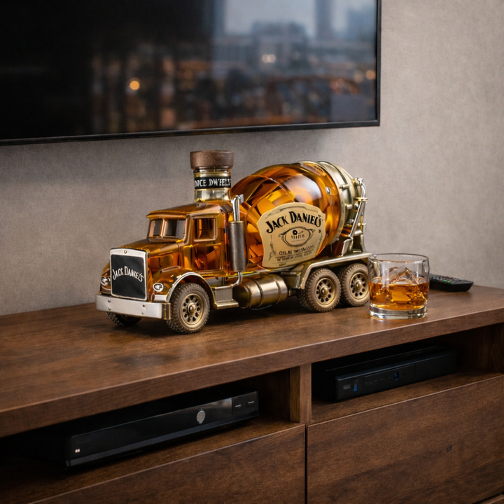 Truck Edition Whiskey Bottle