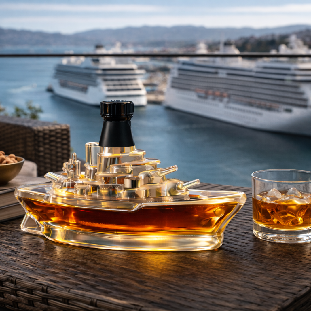 Marine Edition Whisky Bottle