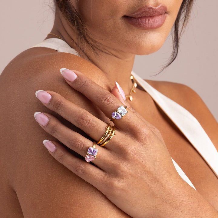 Toi Et Moi Birthstone Ring