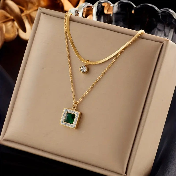 Tirena Valeure Gold Necklace