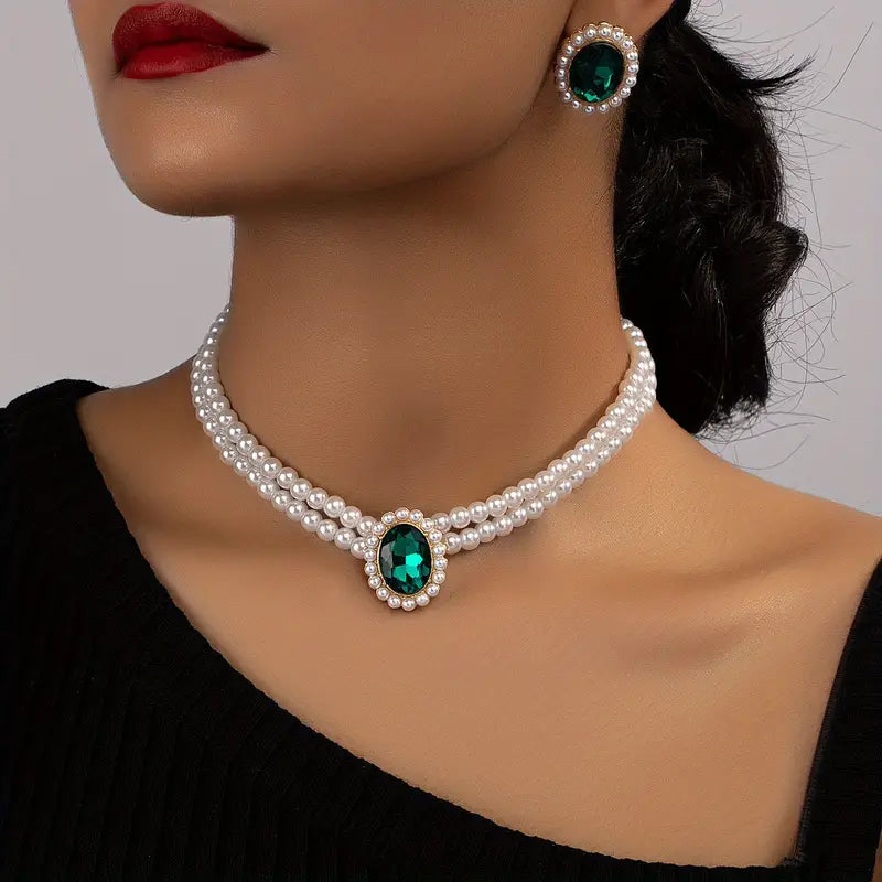 Evelina Marchand Emerald & Gold Jewelry