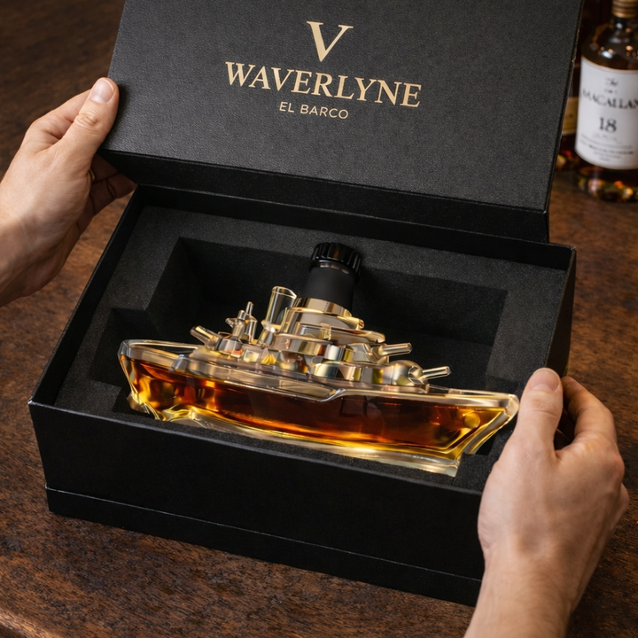 Marine Edition Whisky Bottle