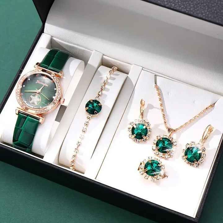Verdantra Timecourt Emerald Jewelry | Gold