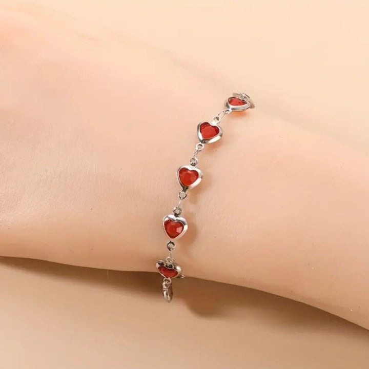 Lucienne Ruby Bracelet — White Gold