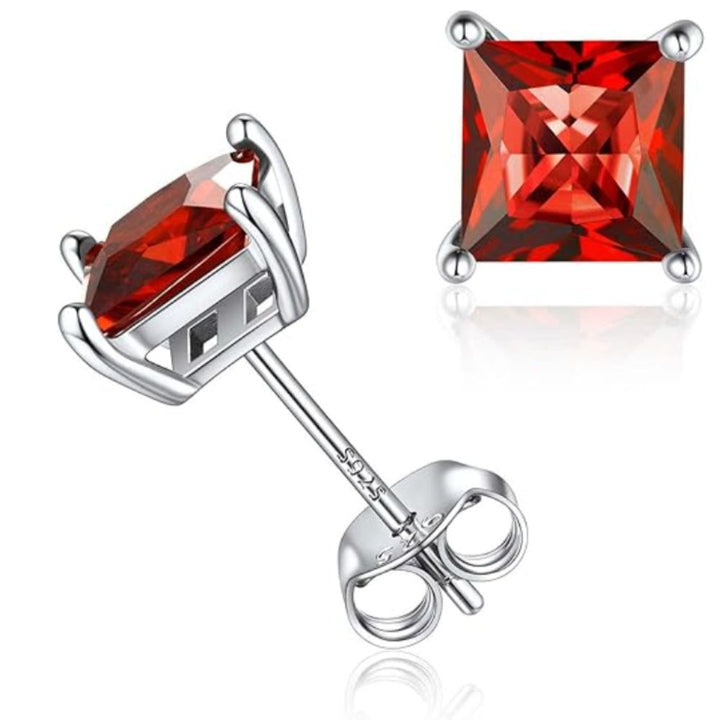 Delphine Ruby Earrings