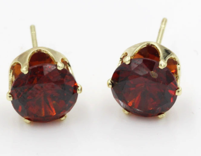 Lavinia Ruby Earrings