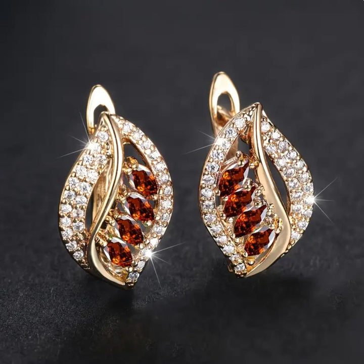 Theodora Ruby Earrings