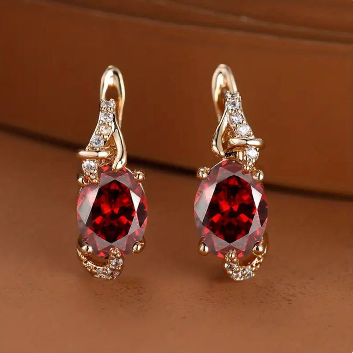 Liora Ruby Earrings